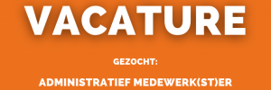 Vacature administratief mederwerker